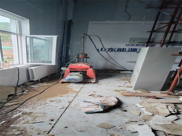 东阿地基基础下沉墙体裂缝加固注浆顶升施工