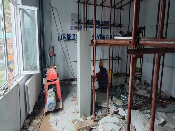 东阿厂房基础沉降注浆加固